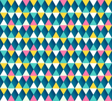 Argyle seamless modeli, dört renk seçenekleri. vektör çizim.
