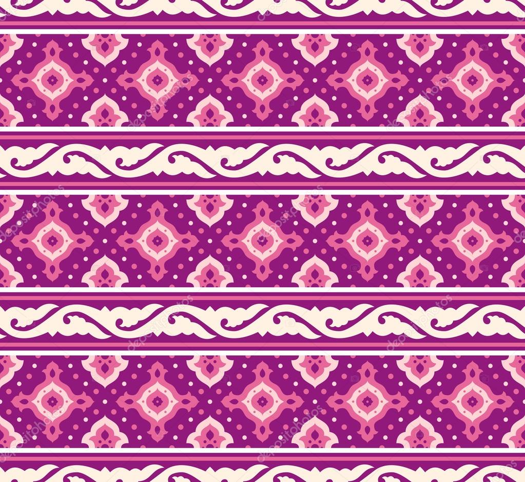 Seamless oriental pattern. Vector background