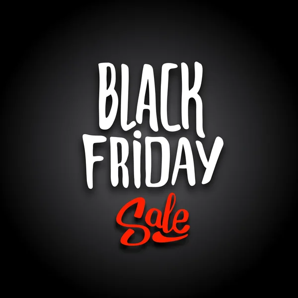Black Friday Sale. Modelo de banner vetorial . — Vetor de Stock