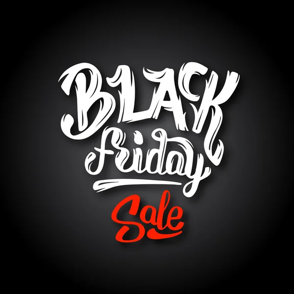 Black Friday Sale. Modelo de banner vetorial . — Vetor de Stock