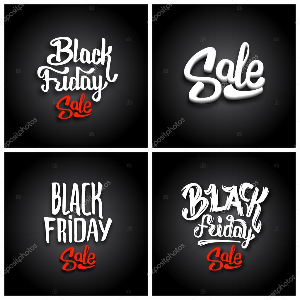 Black Friday Sale. Vector backgrounds