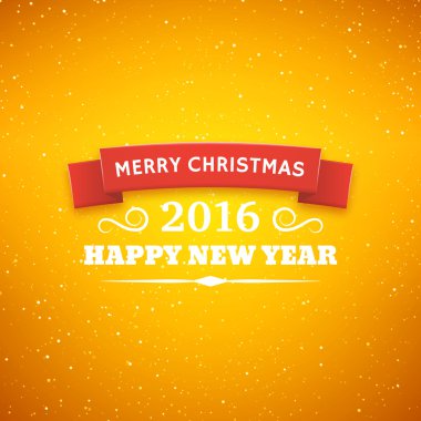 Noel tipografi vektör arka plan