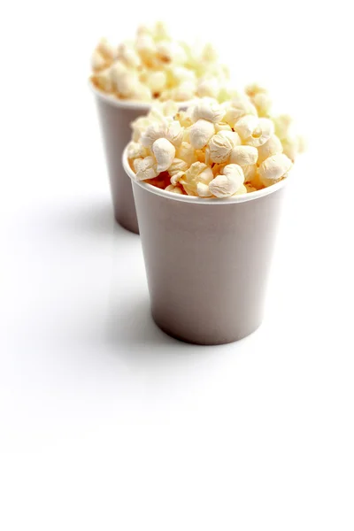 Secchio di popcorn — Foto Stock