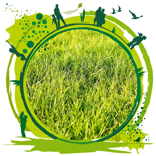 Green livable world — Stock Photo, Image