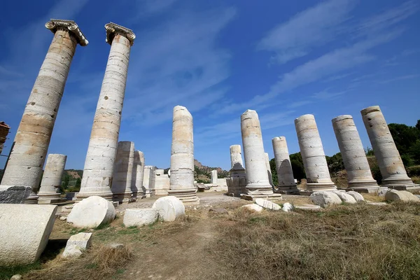 Templet Artemis Sart Forntida Sardis Turkiet — Stockfoto