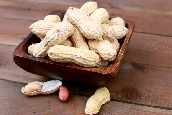 Cacahuetes, sin cáscara — Foto de Stock