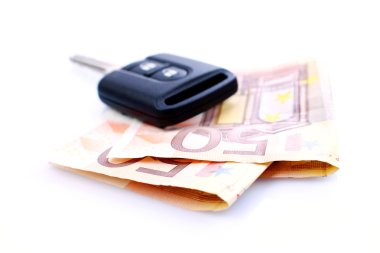 Arabanın anahtarını izole