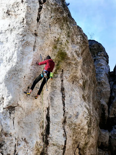 Interesting Forms Rock Outliers Gra Zborw Poland Trail Eagles Nests — Stock Photo, Image