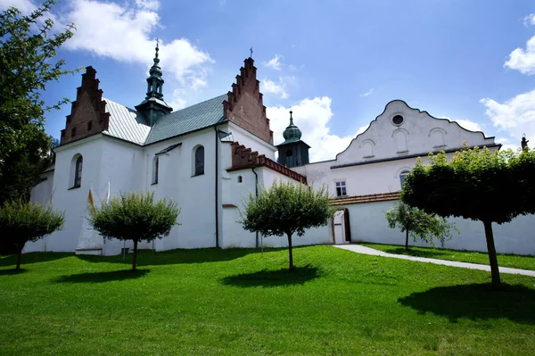 Kostel Panny Marie Cisterciáckém Opatství Štětíně Století — Stock fotografie