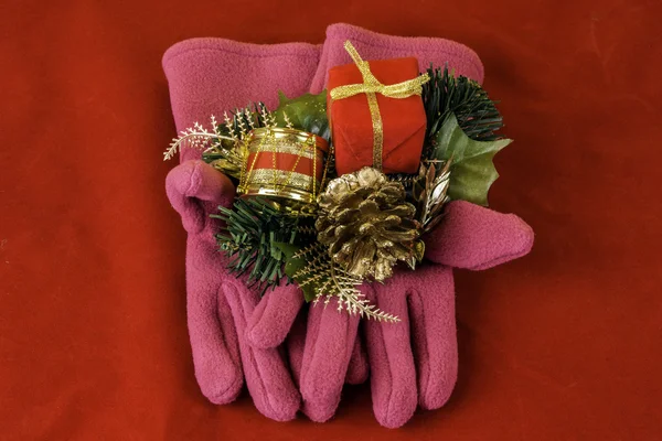 Pair of Pink Gloves — Stock Photo, Image