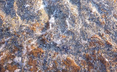 dalgalar deniz kum üzerinde