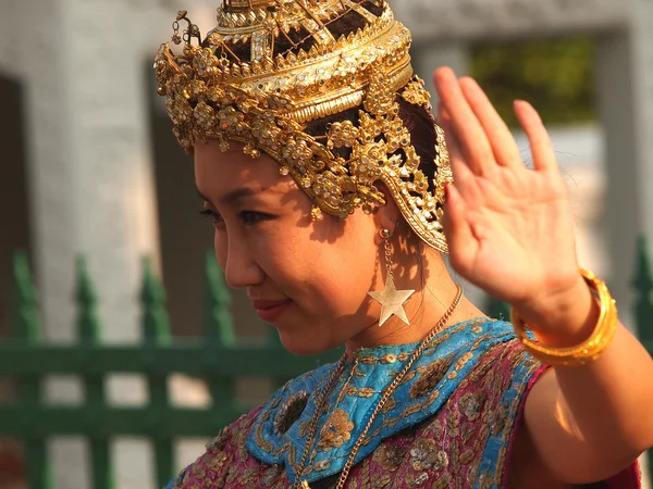 Mulher tailandesa tradicional — Fotografia de Stock