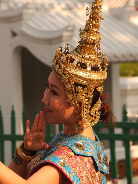 Mulher tailandesa tradicional — Fotografia de Stock