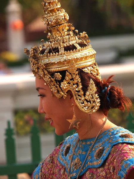 Mulher tailandesa tradicional — Fotografia de Stock