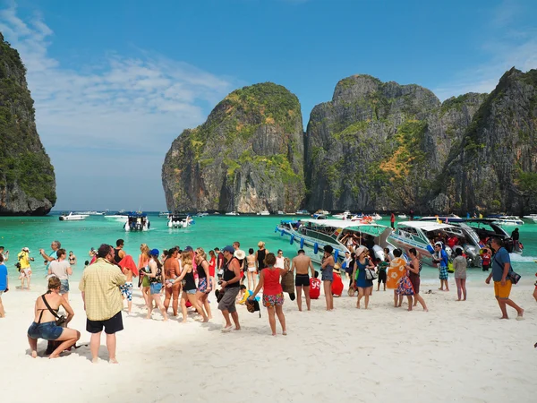 Tourisme de masse en Thaïlande Images De Stock Libres De Droits