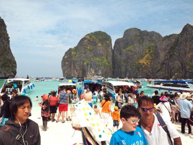 Maya beach Tayland kitle turizmi