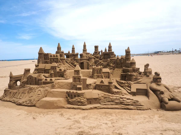 Песчаный замок Лицензионные Стоковые Фото