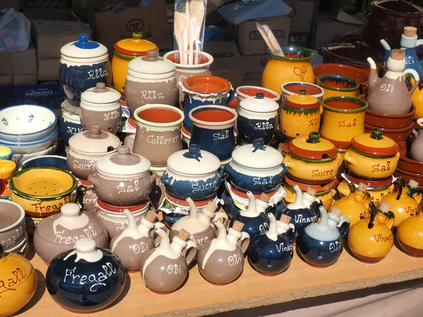 Pottery in spain — Stock Photo, Image
