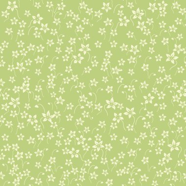 Sorunsuz çiçek desenli. Barok tarzında duvar kağıdı.