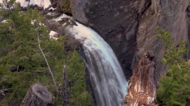 Clear Creek Falls, Wenatchee Ulusal Ormanı. Rainier Ulusal Parkı, Washington ABD