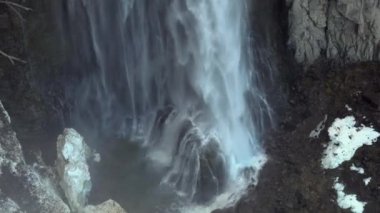Clear Creek Falls, Wenatchee Ulusal Ormanı. Rainier Ulusal Parkı, Washington ABD