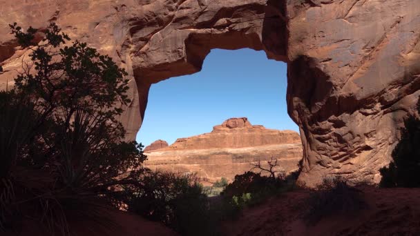 Arches National Park Utah Moab Ηπα — Αρχείο Βίντεο