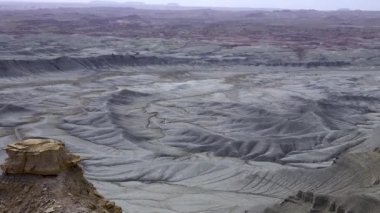 ABD 'nin Utah, Utah yakınlarındaki Blue Valley' in Skyline Manzarası