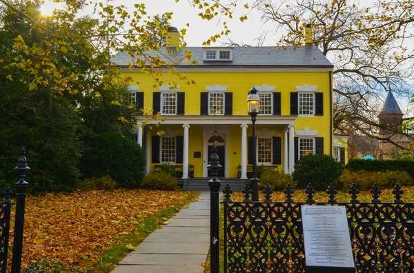 Princeton Usa Noviembre 2019 Joseph Henry House Historic Sites Centro — Foto de Stock