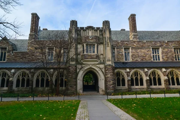 Princeton Usa Novembre 2019 Holder Hall Cortile Vista Generale Dell — Foto Stock