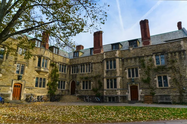 Princeton Usa Kasım 2019 Holder Hall Binası Kemerler Mimari Unsurlar — Stok fotoğraf