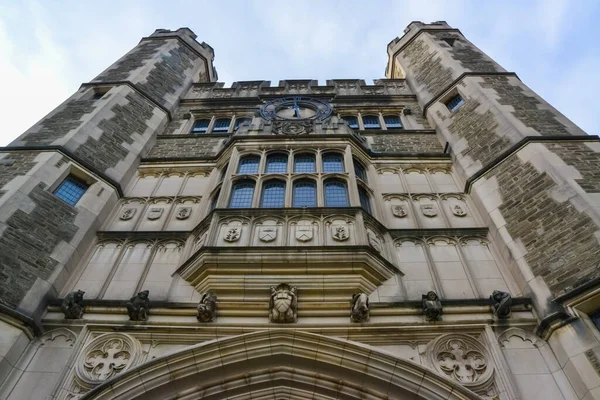 Princeton Usa November 2019 University Building Architectural Design Elements Walls — Stock Photo, Image