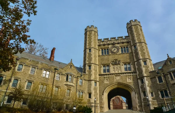 Princeton Eua Novembro 2019 Edifício Universitário Elementos Projeto Arquitetônico Nas — Fotografia de Stock