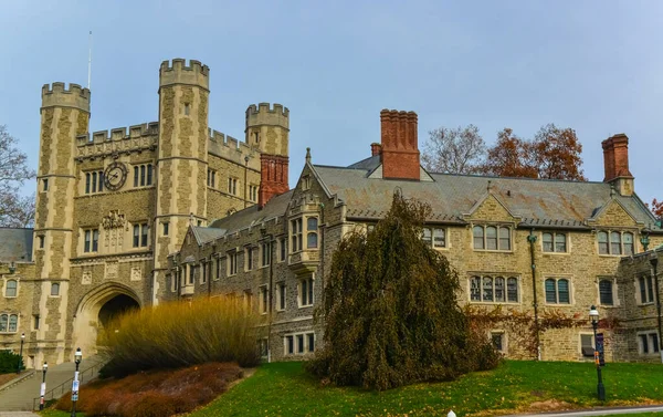 Princeton Usa Novembre 2019 Ivy League College Building Princeton University — Foto Stock