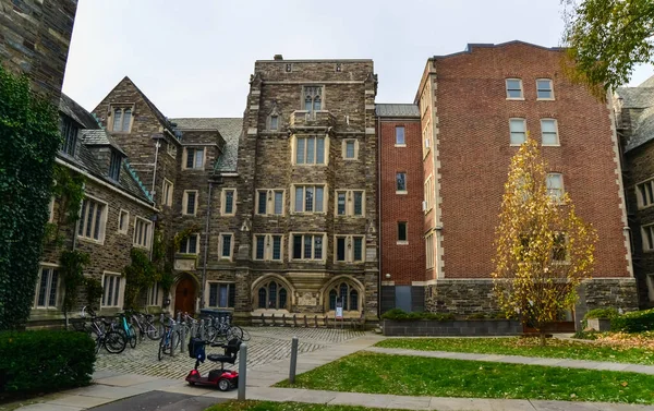 Princeton Usa Novembre 2019 Ivy League College Building Princeton University — Foto Stock