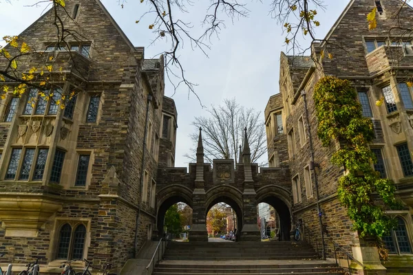 Princeton Usa Novembre 2019 Ivy League College Building Princeton University — Foto Stock