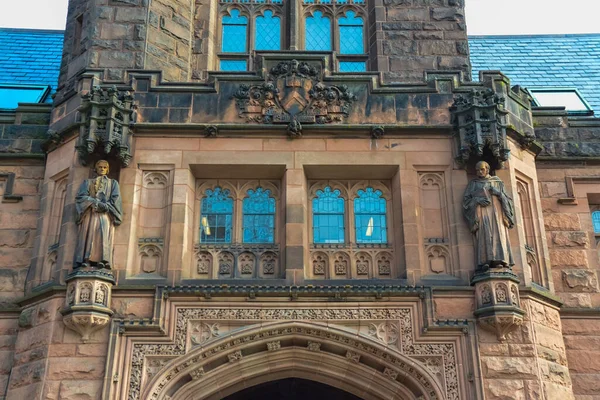 Princeton Usa Noviembre 2019 Universidad Princeton Tiene Elegantes Edificios Revestidos — Foto de Stock