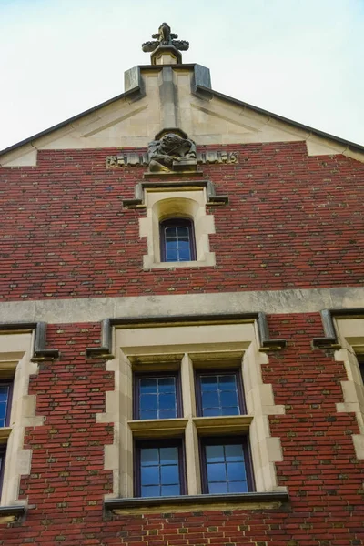 Princeton Usa Noviembre 2019 Ventanas Elementos Arquitectura Edificio Educativo Universidad — Foto de Stock