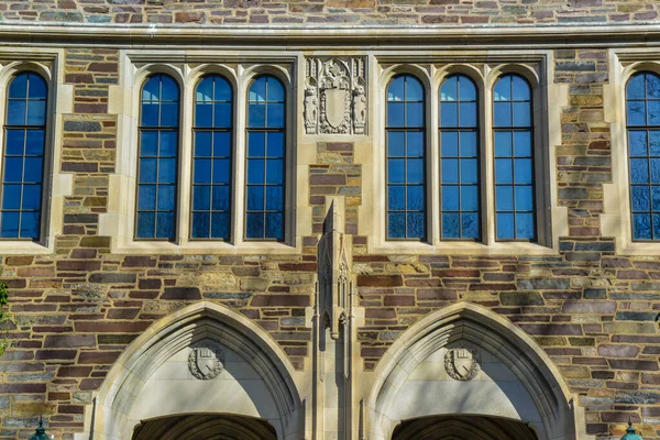 Princeton Usa Noviembre 2019 Ventanas Elementos Arquitectura Edificio Educativo Universidad —  Fotos de Stock