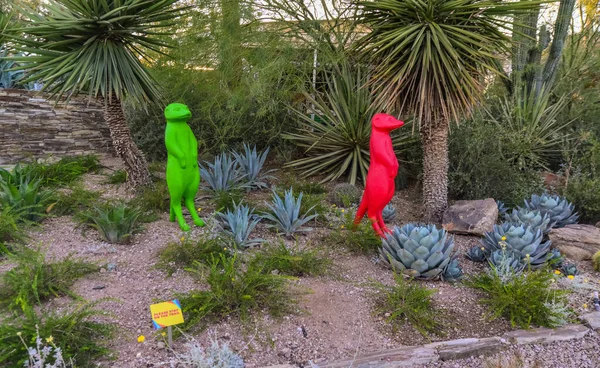 Eua Phenix Arizona Novembro 2019 Figuras Animais Plásticos Multicoloridos Entre — Fotografia de Stock