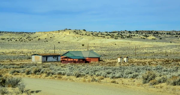 Nuevo México Noviembre 2019 Lonely Desert House Nuevo México Usa — Foto de Stock