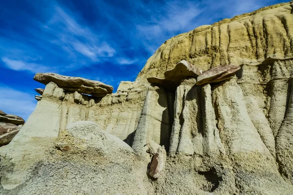 Weird Sandstone Formations Created Erosion Shi Sle Pah Wilderness Study — Stock Photo, Image