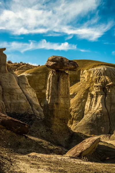 Weird Sandstone Formations Created Erosion Shi Sle Pah Wilderness Study — Stock Photo, Image