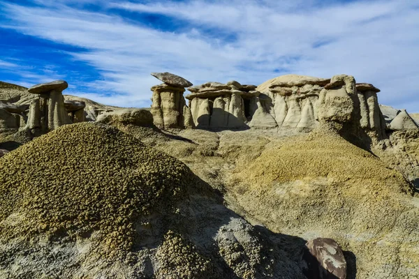 Bizarres Formations Grès Créées Par Érosion Shi Sle Pah Wilderness — Photo