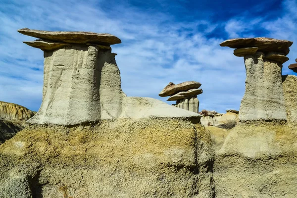 Bizarres Formations Grès Créées Par Érosion Shi Sle Pah Wilderness — Photo