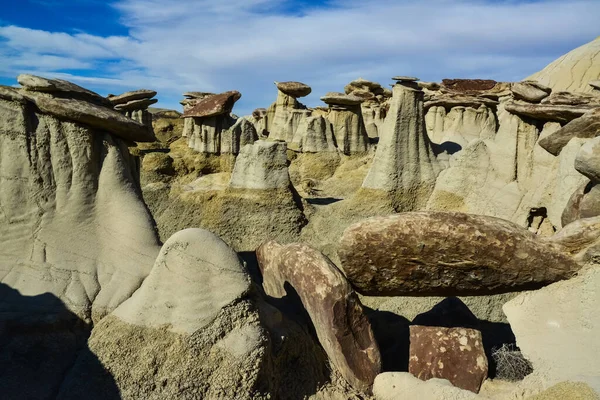 Bizarres Formations Grès Créées Par Érosion Shi Sle Pah Wilderness — Photo