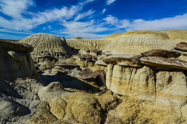 Weird Sandstone Formations Created Erosion Shi Sle Pah Wilderness Study — Stock Photo, Image