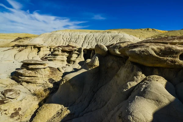 Weird Sandstone Formations Created Erosion Shi Sle Pah Wilderness Study — Stock Photo, Image