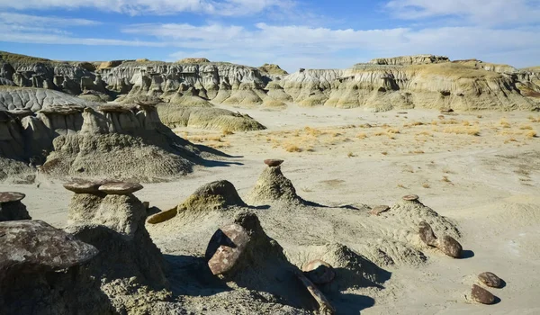 Weird Sandstone Formations Created Erosion Shi Sle Pah Wilderness Study — Stock Photo, Image