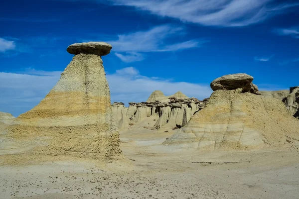 Bizarres Formations Grès Créées Par Érosion Shi Sle Pah Wilderness — Photo