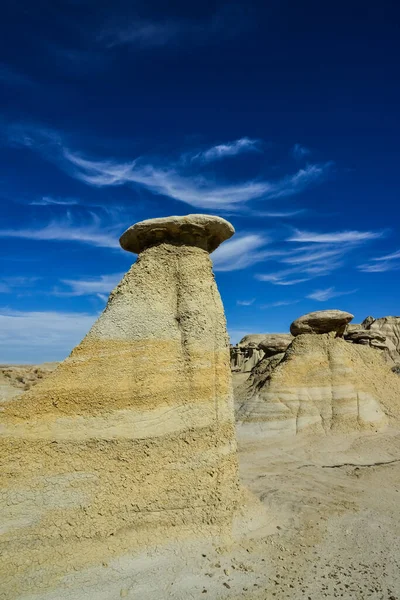 Weird Sandstone Formations Created Erosion Shi Sle Pah Wilderness Study — Stock Photo, Image